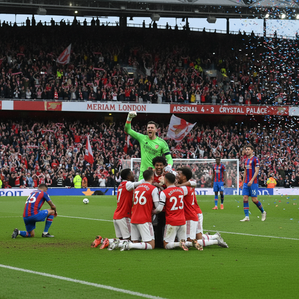 Arsenal Vs Crystal Palace: Meriam London Menang Adu Penalti