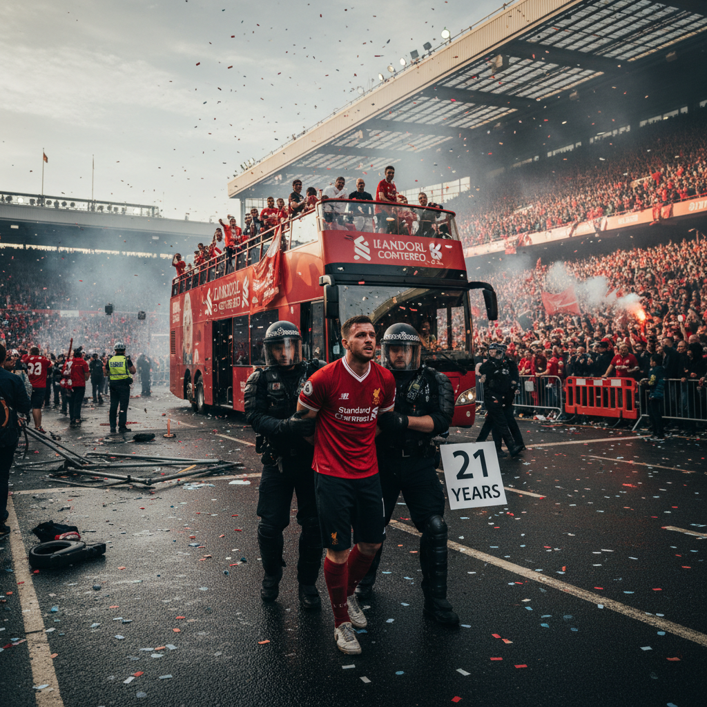 Merusuh di Parade Juara Liverpool, Pria Ini Dihukum Penjara 21 Tahun